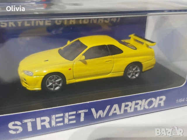 1:64 Street Weapon/ Street Worrior, Zoom, Fuji JDM, Nissan Skyline, снимка 18 - Колекции - 52079952