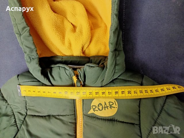 Детско зимно яке с качулка размер 6-9 месеца , снимка 8 - Детски якета и елеци - 42886834