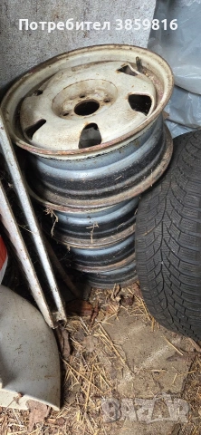Железни джанти 14' 4х100 за рено, снимка 2 - Гуми и джанти - 54053813