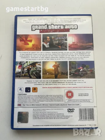 Grand Theft Auto Liberty City Stories за PS2, снимка 2 - Игри за PlayStation - 49364401