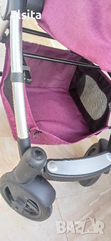 Комбинирана бебешка количка "Cangaroo Luxor" , снимка 2 - Детски колички - 42723242