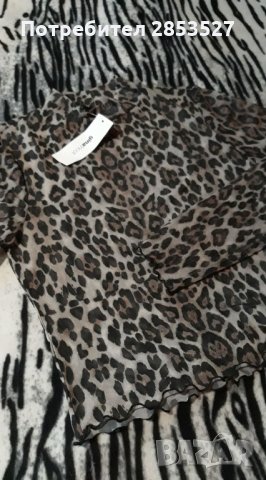 Блузка с принт, снимка 1 - Блузи с дълъг ръкав и пуловери - 30532391