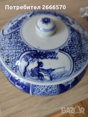 Китайска лупа , китайски порцелан, снимка 3 - Антикварни и старинни предмети - 35058907