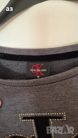 Дамска блуза Calvin Klein - M размер, снимка 6 - Блузи с дълъг ръкав и пуловери - 50024462