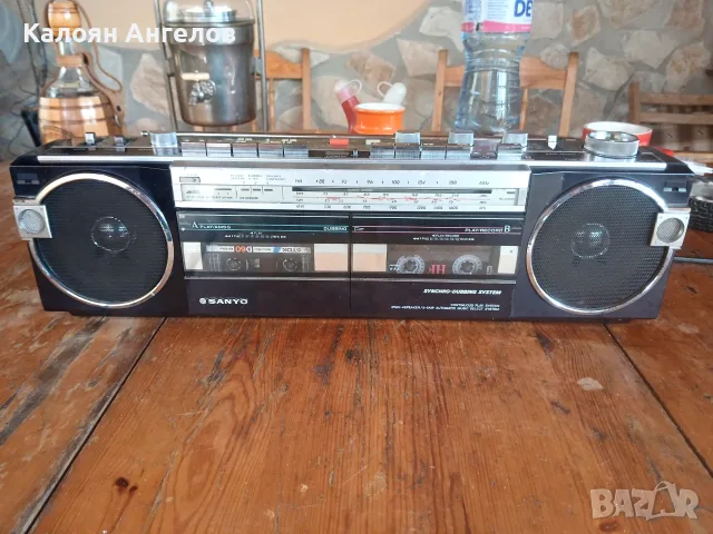 SANYO M-W15K Обслужен, снимка 3 - Радиокасетофони, транзистори - 56466277