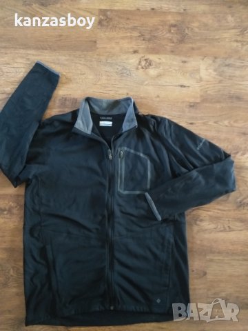 Columbia Omni Wick Full Zip Long Sleeve Pullover - страхотно мъжко горнище ХЛ, снимка 3 - Спортни дрехи, екипи - 42081703