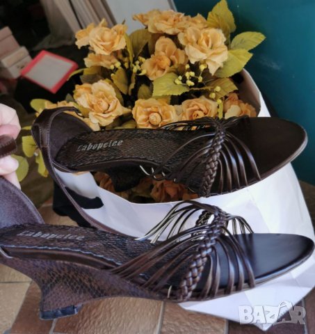 сандали обувано за проба 37 номер марка GABOPELEE, снимка 2 - Дамски обувки на ток - 36622774