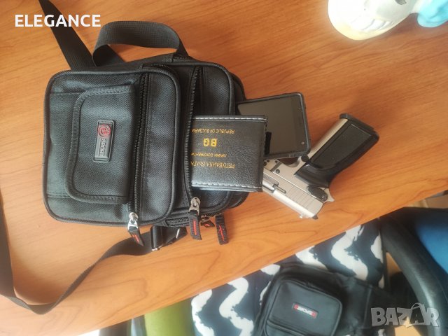  Чанта за оръжие - скрит кобур за оръжие, документи, телефон, и други, снимка 5 - Бойно оръжие - 37930549