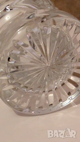 Кристална ваза , снимка 6 - Вази - 53327609