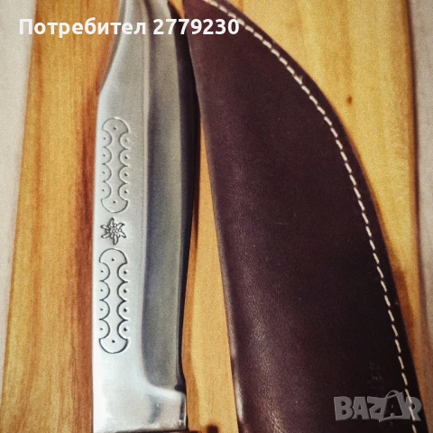 Нож на Т.Лалев с острие на Вихрен Нов!, снимка 2 - Ножове - 51422358