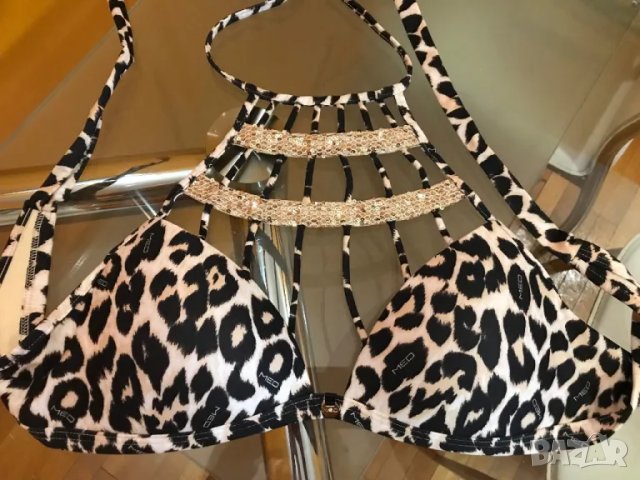 Страхотен леопардов бански костюм, снимка 3 - Бански костюми - 49942499
