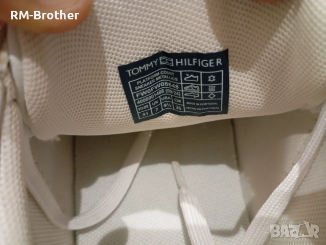 Дамски кецове Tommy Hilfiger , снимка 3 - Кецове - 53217504