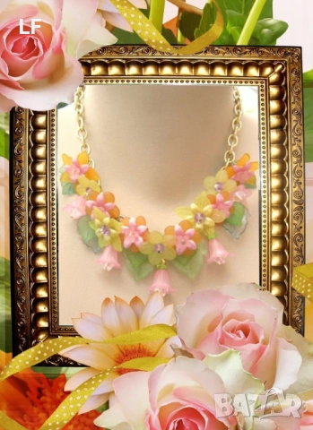 Дамски колиета, снимка 3 - Колиета, медальони, синджири - 52453847