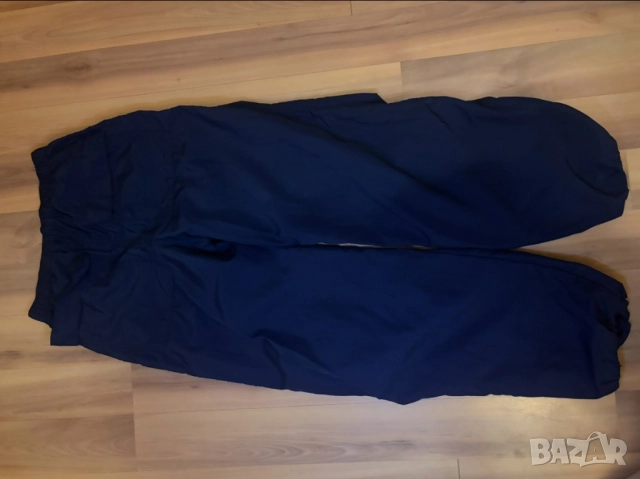 Тъмно син шушляков панталон от H&M, снимка 2 - Панталони - 52281629
