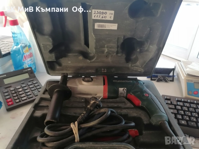 Перфоратор Metabo KHE 2443, снимка 4 - Бормашини - 52421574