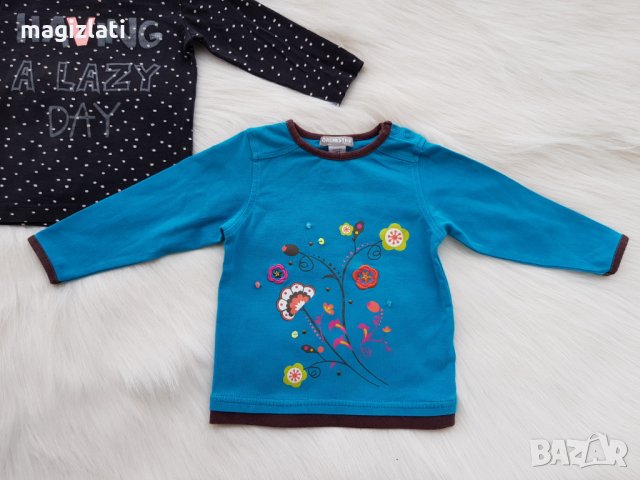 Блузи за момиче 3-6 месеца, снимка 2 - Бебешки блузки - 29837959