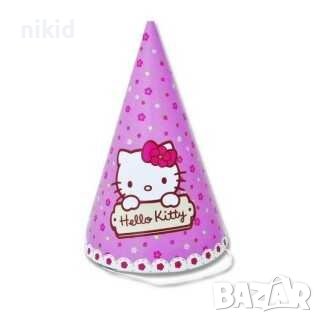 Hello Kitty Хелоу Кити Коте картонена малка парти шапка рожден ден