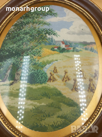 Гоблен с рамка, снимка 2 - Гоблени - 44555935