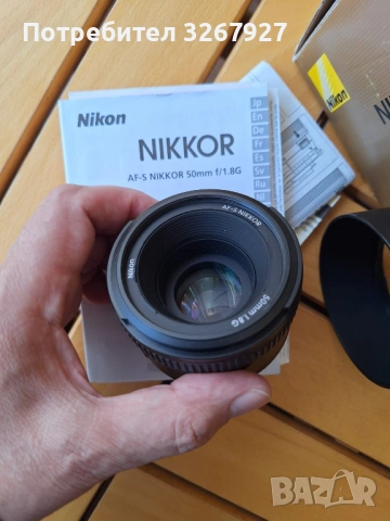 Nikon AF-S Nikkor 50mm 1.8G, снимка 7 - Обективи и филтри - 53967385