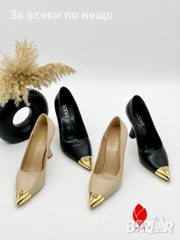 Loewe Дамски Обувки На Ток С Метален Детайл Код SK1263