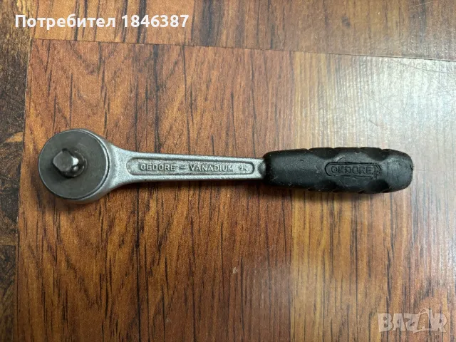Тресчотка 1/4” Gedore Germany, снимка 2 - Други инструменти - 47517202