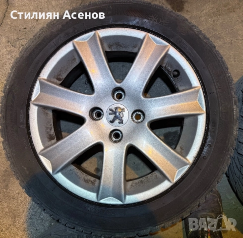 16 ки със зимнигуми 4х108 /195.55.16, снимка 3 - Гуми и джанти - 52093345