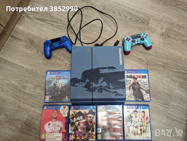 Playstation 4, снимка 2 - PlayStation конзоли - 44772860