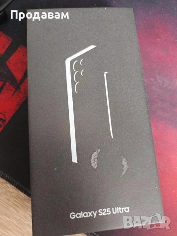 Samsung Galaxy S25 Ultra 256GB Titanium Jet Black – Като нов, 100% Батерия, Гаранция