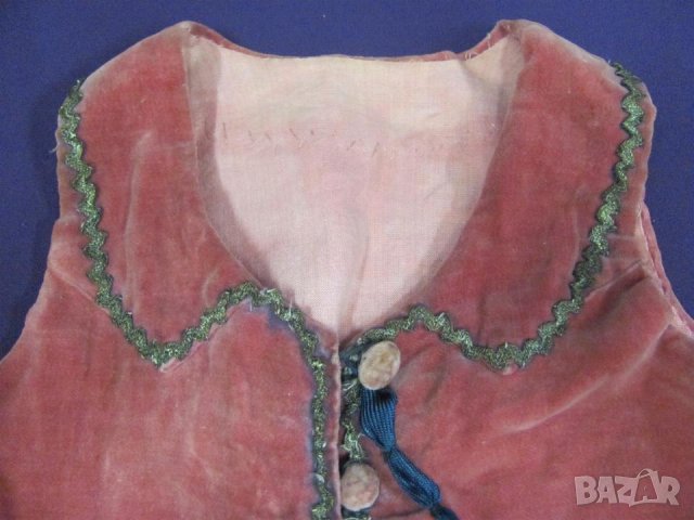 19 век Детски Фолк Костюм, Носия за Момиче, снимка 6 - Антикварни и старинни предмети - 36590472