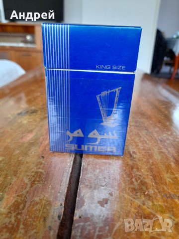 Стара кутия от цигари Sumer