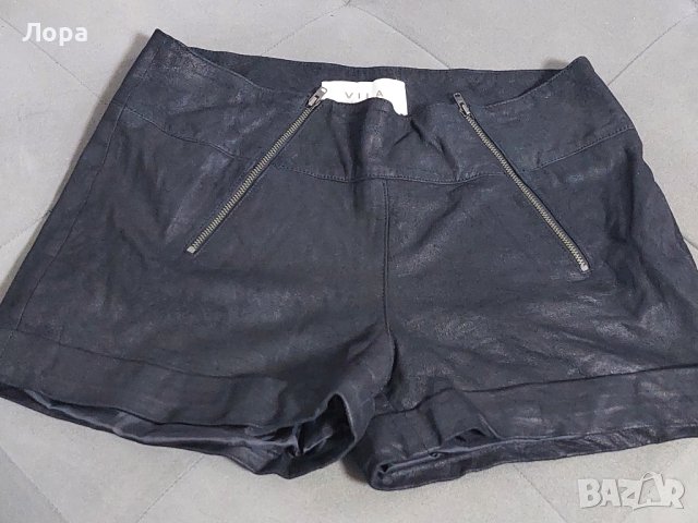 Къси панталони естествена кожа 