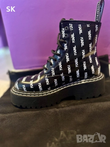 Боти Karl Lagerfeld, снимка 3 - Дамски боти - 53188482
