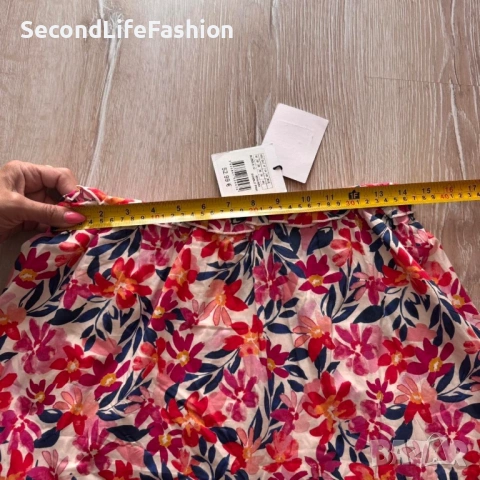 NAF NAF дамска пола размер М памук вискоза нова , снимка 5 - Поли - 54173120