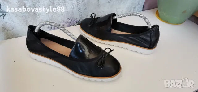 Балерини 59 Естествена кожа 36.5 , снимка 15 - Дамски ежедневни обувки - 50064840