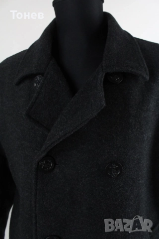 Качествено марково мъжко палто вълна, снимка 4 - Палта - 52015157