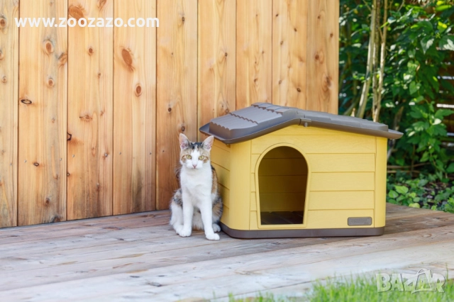 Къща за котки Paola 60 x 51 x 41 см. - Модел: 80901, снимка 3 - За котки - 52306888