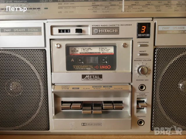 HITACHI TRK-8290E, снимка 11 - Радиокасетофони, транзистори - 55926454