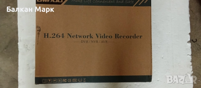 16-канален, видеорекордер, видеорегистратор OWSOO TW-7016NVR NVR–к-т с дистанционно, мишка и адаптер, снимка 6 - Други - 50711872