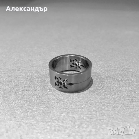 Пръстени от неръждаема стомана, снимка 4 - Пръстени - 35003585