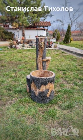 Градински чешми от щампован бетон имитиращи дърво, снимка 10 - Други - 39838684