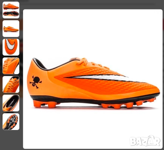 бутонки NIKE HYPERVENOM PHELON AG номер 41 ,5-42, снимка 4 - Футбол - 51924782