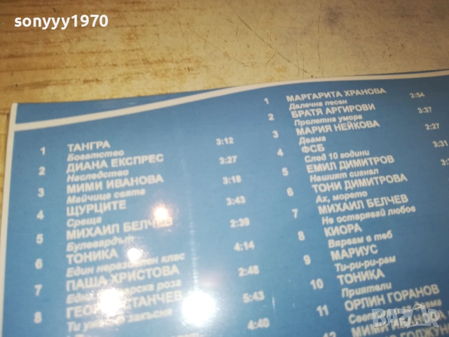 40-ТЕ НАЙ-ХУБАВИ БГ ПЕСНИ ЗА ВСИЧКИ ВРЕМЕНА Х2 ЦД 0910251744, снимка 14 - CD дискове - 52000815