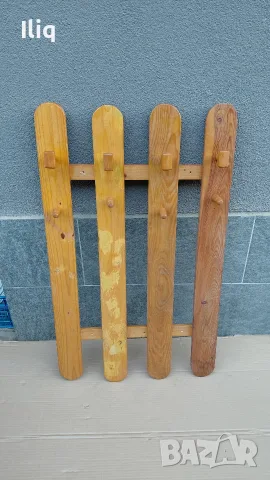 дървена. закачалка, снимка 10 - Закачалки - 55964242