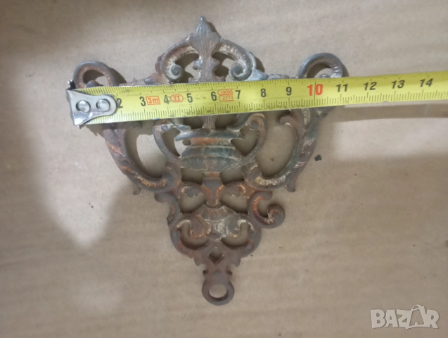 стара метална апликация, снимка 2 - Антикварни и старинни предмети - 23732683
