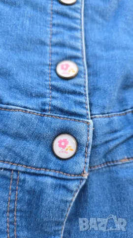 Детски дънков гащеризон 18-24 месеца , снимка 3 - Бебешки гащеризони - 49925963