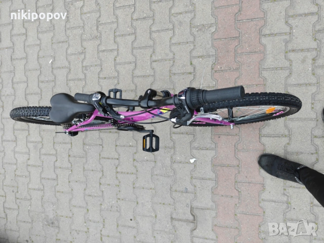 CROSS Велосипед 24" ALISSA лилав, снимка 6 - Велосипеди - 54276801