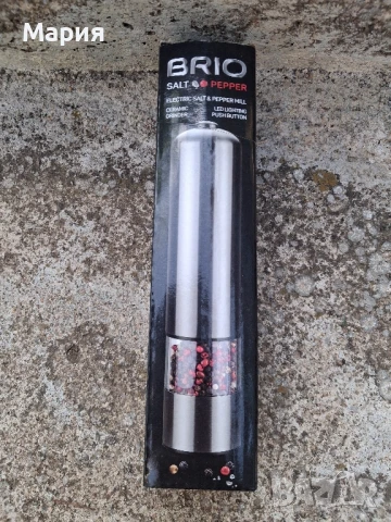 Ново! Електрическа мелничка за сол и пипер, снимка 1
