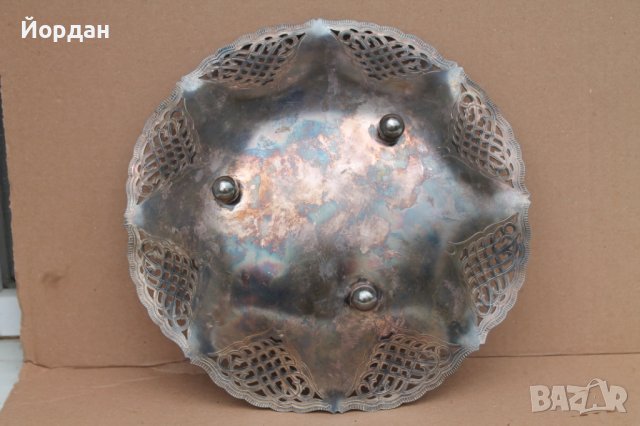 Посребрена фруктиера , снимка 6 - Аксесоари за кухня - 36919530
