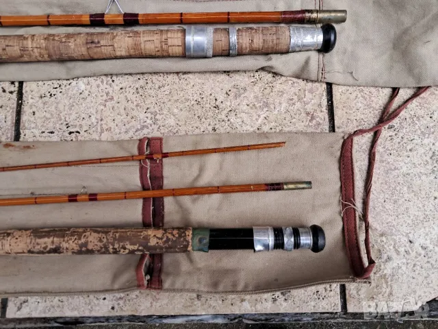 РЕТРОТО Е НА МОДА-УНИКАТИ,бамбуци лепени, снимка 12 - Въдици - 42879914