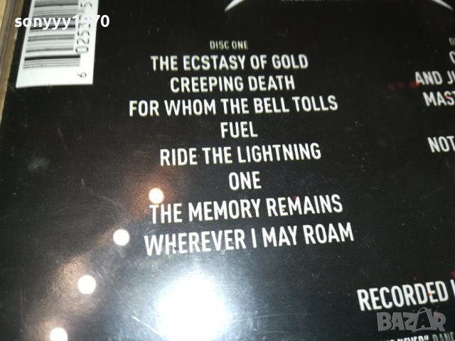 METALLICA X2 CD 3110231523, снимка 8 - CD дискове - 42793983
